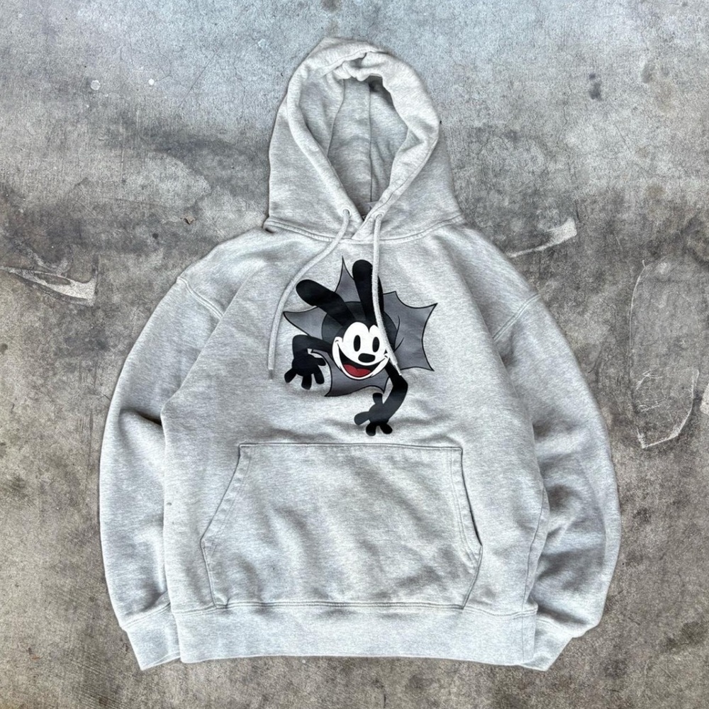 Disney Gray Hoodie featuring Mickey Mouse